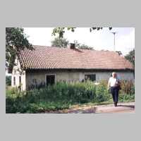 051-1047 August 1991. Das Wohnhaus von Postschaffner Ernst Lewitzki .JPG